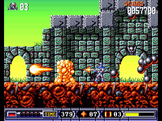 Turrican II The Final Fight screenshot 3 for Amiga